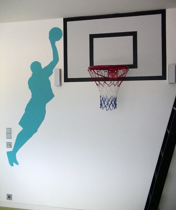 1 WANDMOTIV BASKETBALL